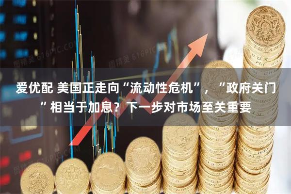 爱优配 美国正走向“流动性危机”，“政府关门”相当于加息？下一步对市场至关重要