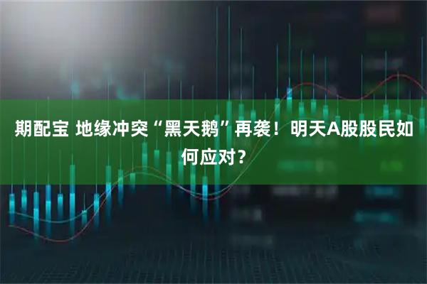 期配宝 地缘冲突“黑天鹅”再袭！明天A股股民如何应对？