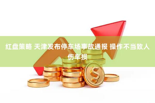 红盘策略 天津发布停车场事故通报 操作不当致人伤车损