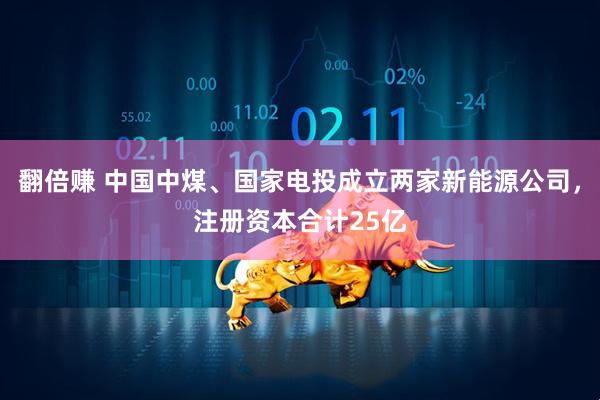 翻倍赚 中国中煤、国家电投成立两家新能源公司，注册资本合计25亿